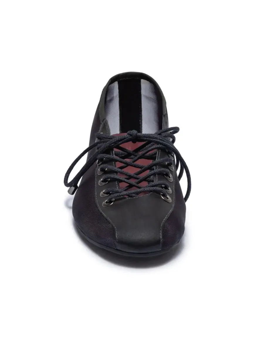 Женские балетки-сникерсы Billie Bernardo Footwear — изображение 5 из 5, черный