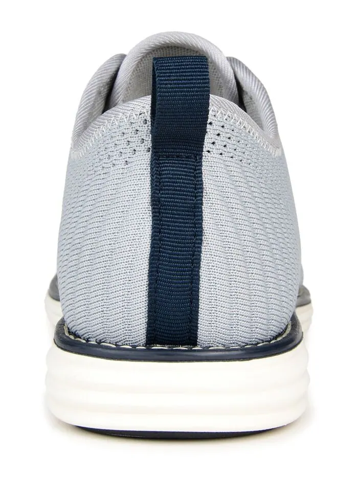 Мужские модельные туфли Novak широкой ширины Tru Comfort из пенопласта со шнуровкой и круглым — изображение 3 из 5, серый