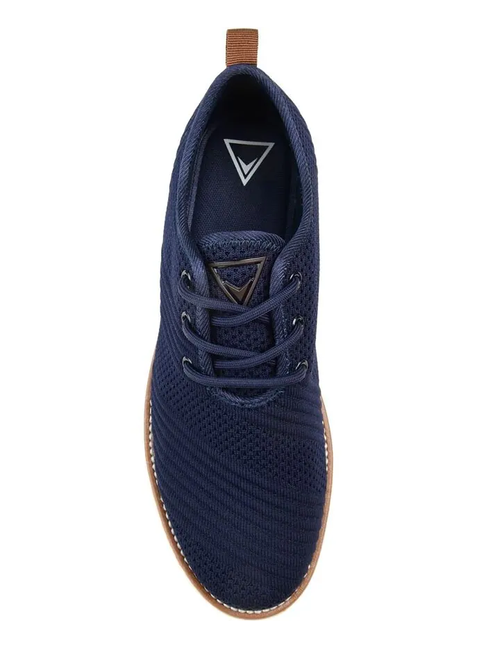 Мужские модельные туфли Novak широкой ширины Tru Comfort из пенопласта со шнуровкой и круглым — изображение 4 из 5