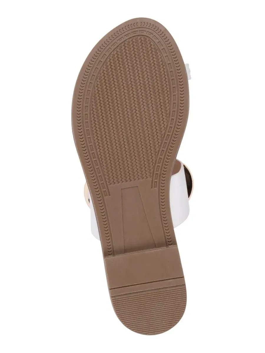 Сандалии Kenley с аппаратурой и ремешком на мыске GC Shoes — изображение 5 из 5, белый