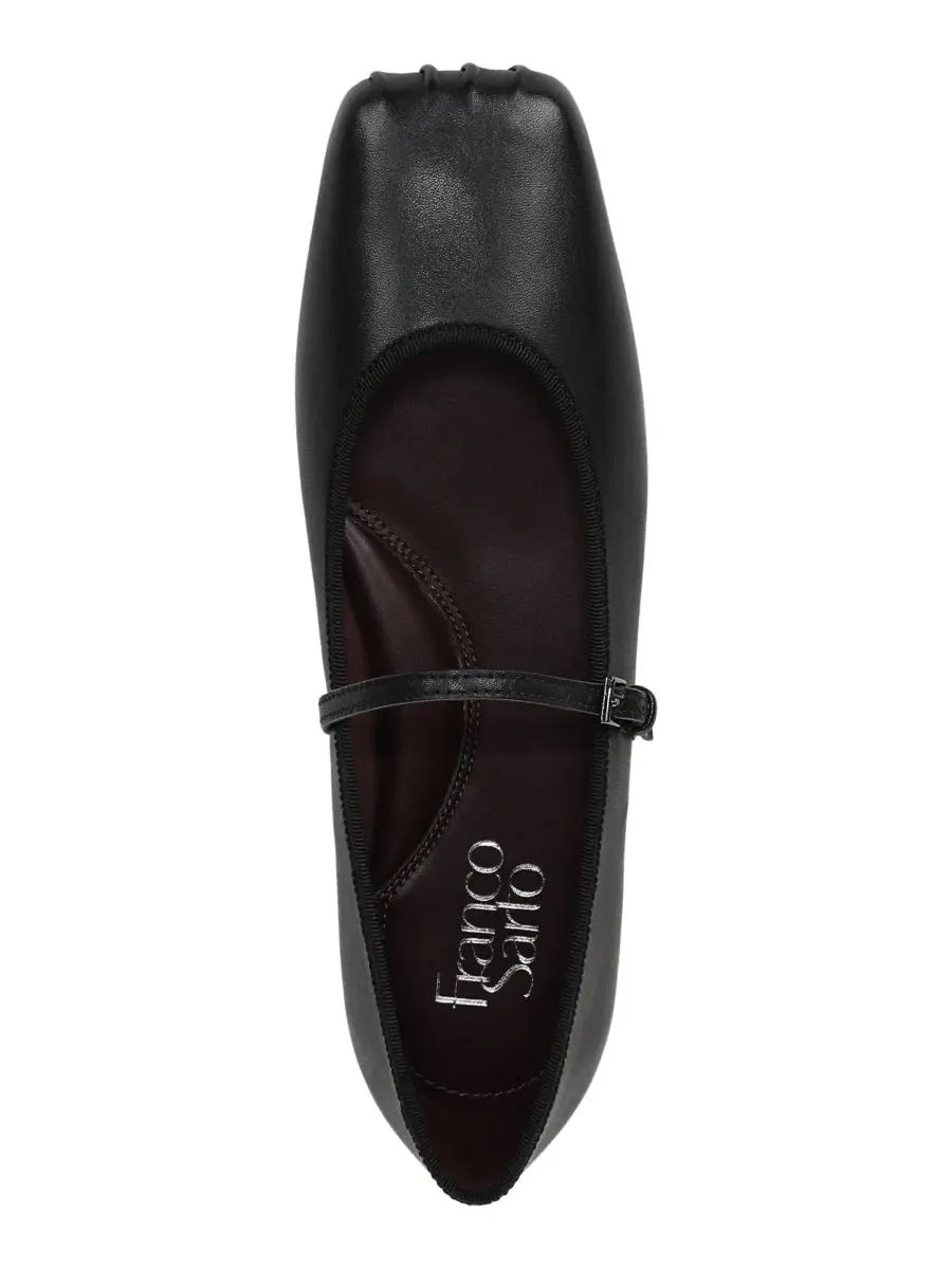Туфли-мэри джейн на плоском ходу Oriel Square Toe Franco Sarto — изображение 4 из 5, черный