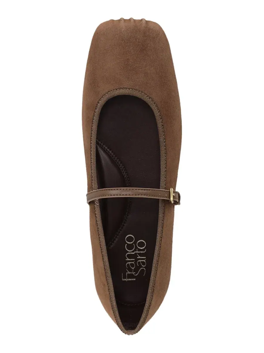 Туфли-мэри джейн Oriel Square Toe Franco Sarto — изображение 4 из 5, темный коричневый
