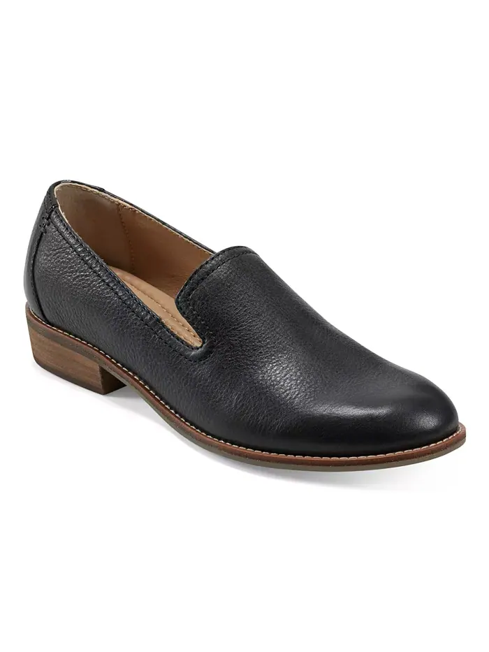 Женские лоферы Edna Flat Slip-On Earth — изображение 1 из 7, черный
