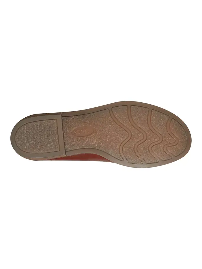 Женские лоферы Edna Flat Slip-On Earth — изображение 5 из 6, коньячный