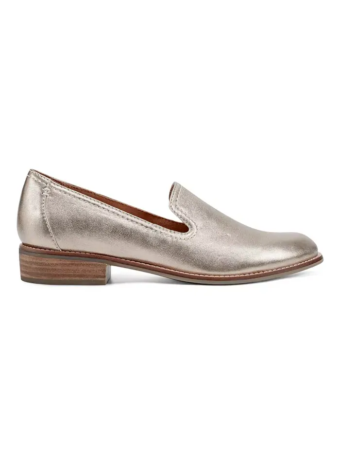Женские лоферы Edna Flat Slip-On Earth — изображение 2 из 6, золотистый