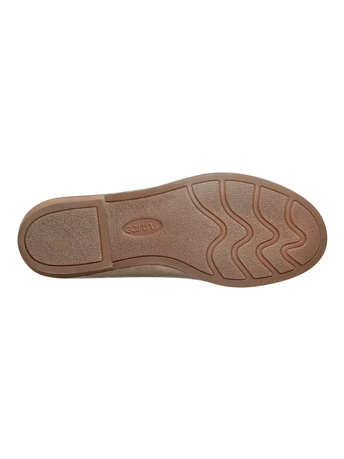 Женские лоферы Edna Flat Slip-On Earth — изображение 5 из 6, золотистый