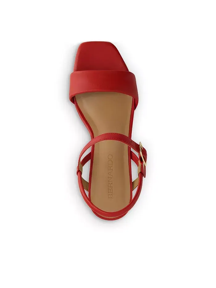 Бернардо Канто Платформа Сандалии Bernardo Footwear — изображение 2 из 5, красный