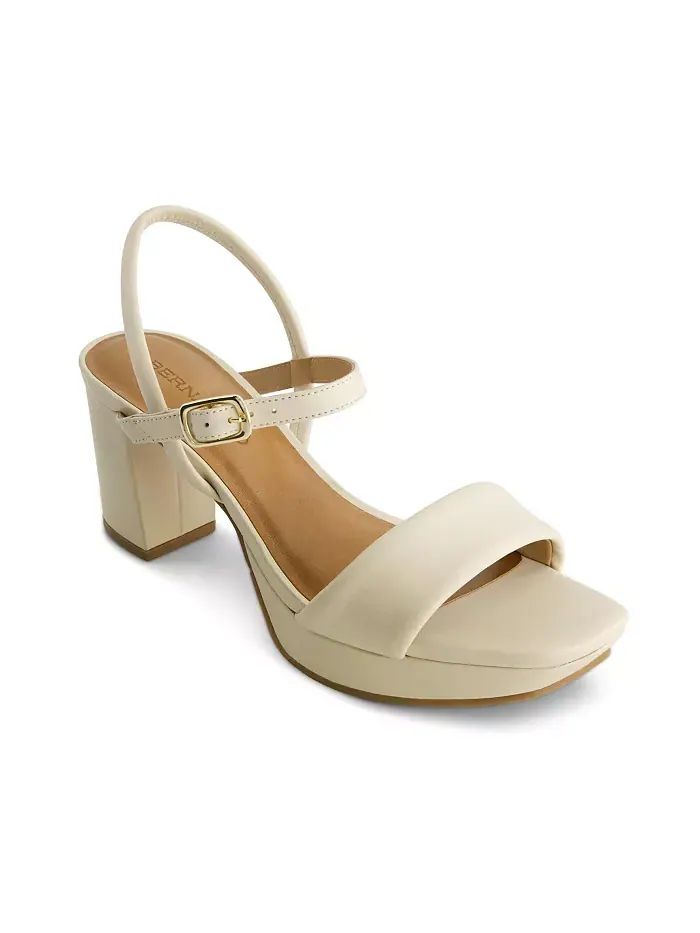 Бернардо Канто Платформа Сандалии Bernardo Footwear — изображение 3 из 4, белый