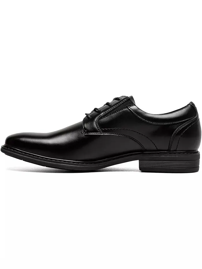 Мужские оксфорды Jarvis Plain Toe Nunn Bush — изображение 4 из 7, черный