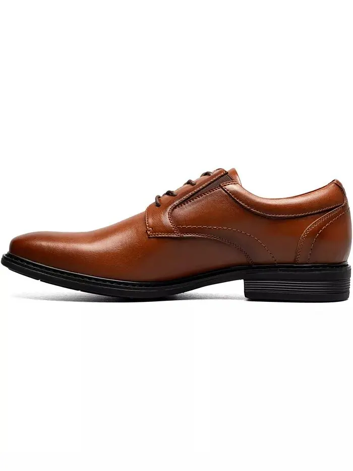 Мужские оксфорды Jarvis Plain Toe Nunn Bush — изображение 4 из 7, коричневый