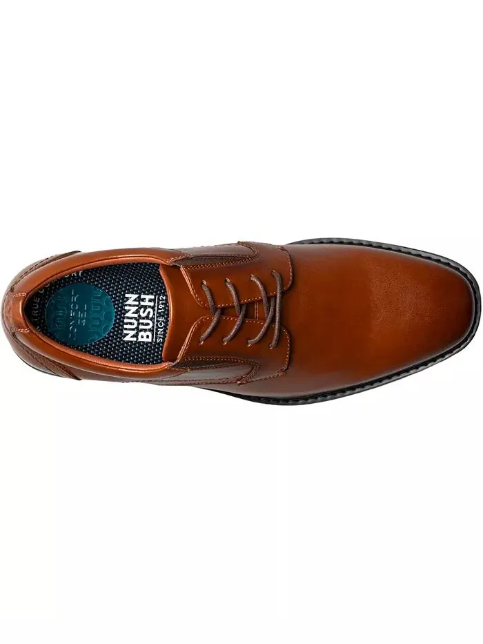 Мужские оксфорды Jarvis Plain Toe Nunn Bush — изображение 5 из 7, коричневый