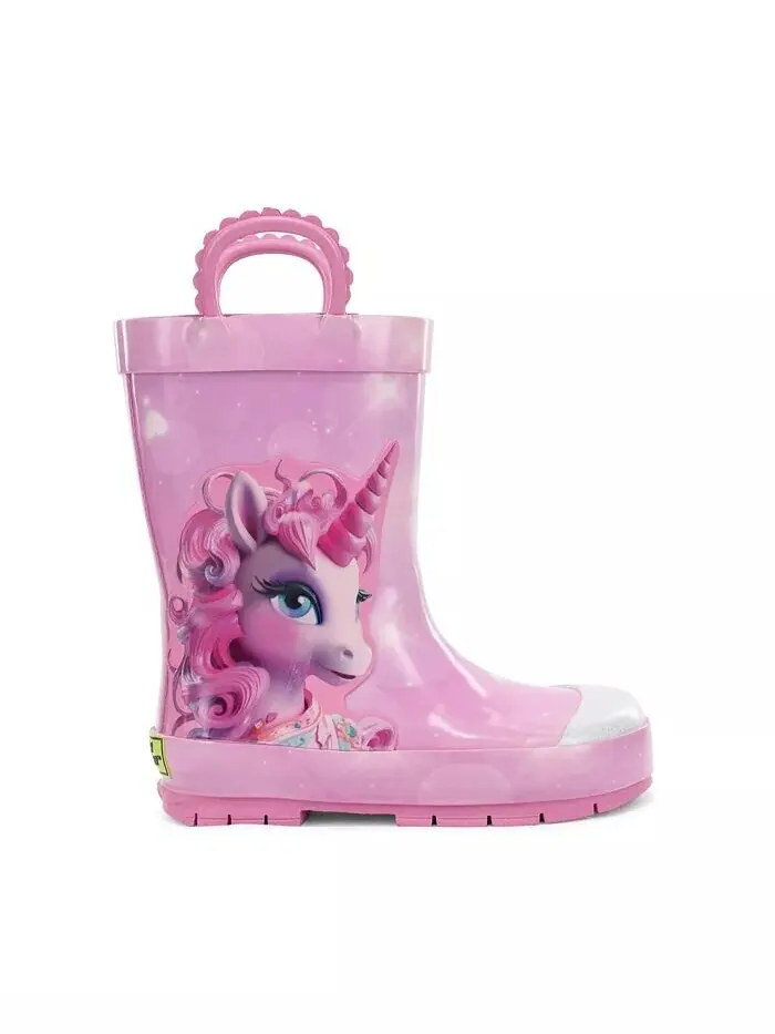 Сапоги-дождевики Little Girls Dream Unicorn Western Chief — розовый