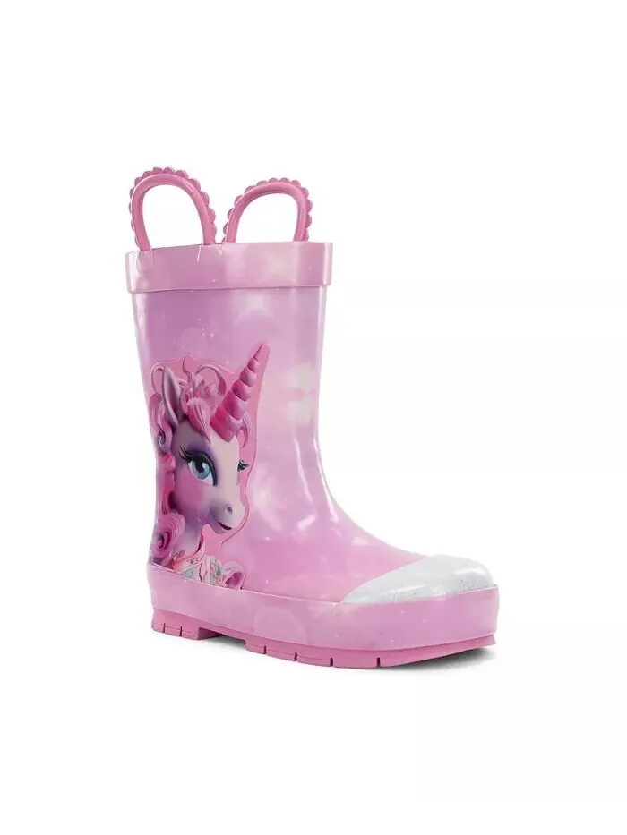 Сапоги-дождевики Little Girls Dream Unicorn Western Chief — изображение 3 из 3, розовый