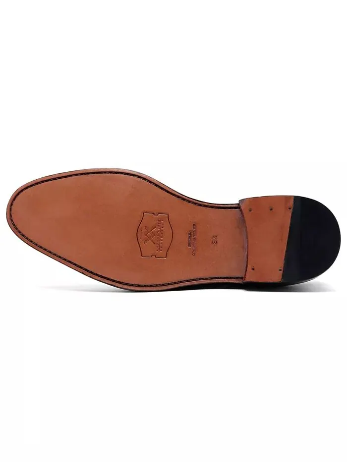 Мужские кожаные оксфорды Clinton Cap-Toe Anthony Veer — изображение 5 из 5, черный