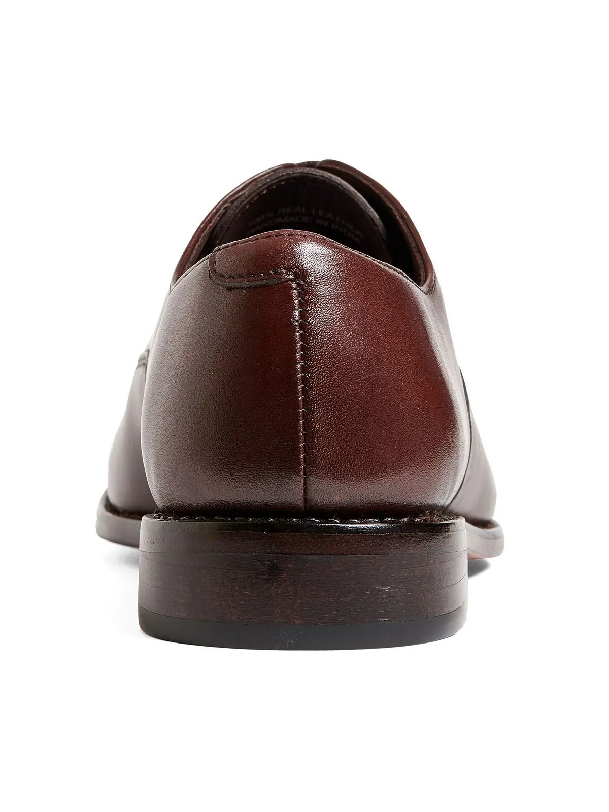 Мужские кожаные модельные туфли-оксфорды clinton cap-toe Anthony Veer — изображение 5 из 6, коричневый