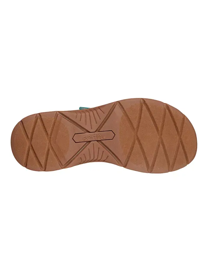 Женские сандалии Venny Banded Sporty Flat Earth — изображение 5 из 5, зеленый мульти