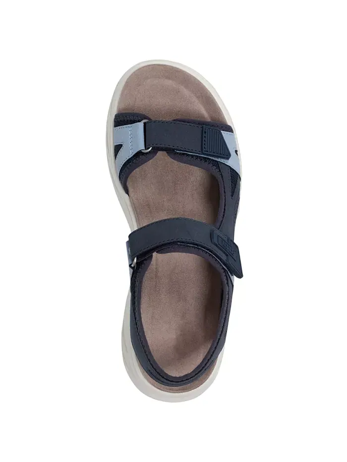 Женские сандалии Venny Banded Sporty Flat Earth — изображение 4 из 5, темный синий мульти