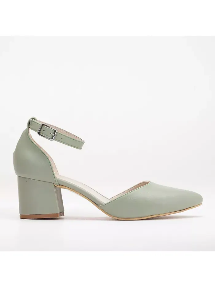 Marcelle туфли на низком каблуке Forever & Always Shoes — изображение 1 из 4, зеленый