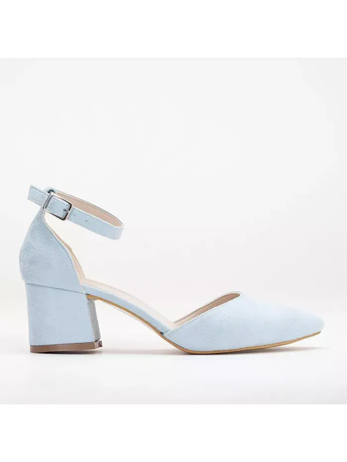 Марсель Туфли-лодочки на низком каблуке Forever & Always Shoes — изображение 1 из 4, синий