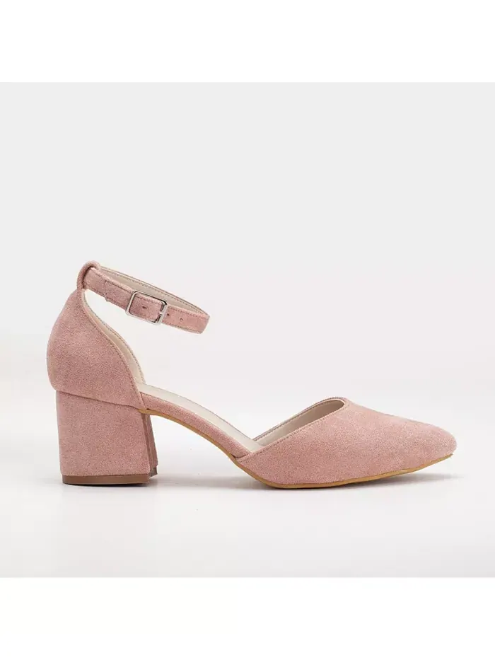 Марсель Туфли-лодочки на низком каблуке Forever & Always Shoes — изображение 1 из 4, розовый