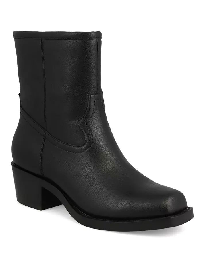 Женские ботинки Dagny-S Square Toe в стиле вестерн MIA — изображение 1 из 5, черный