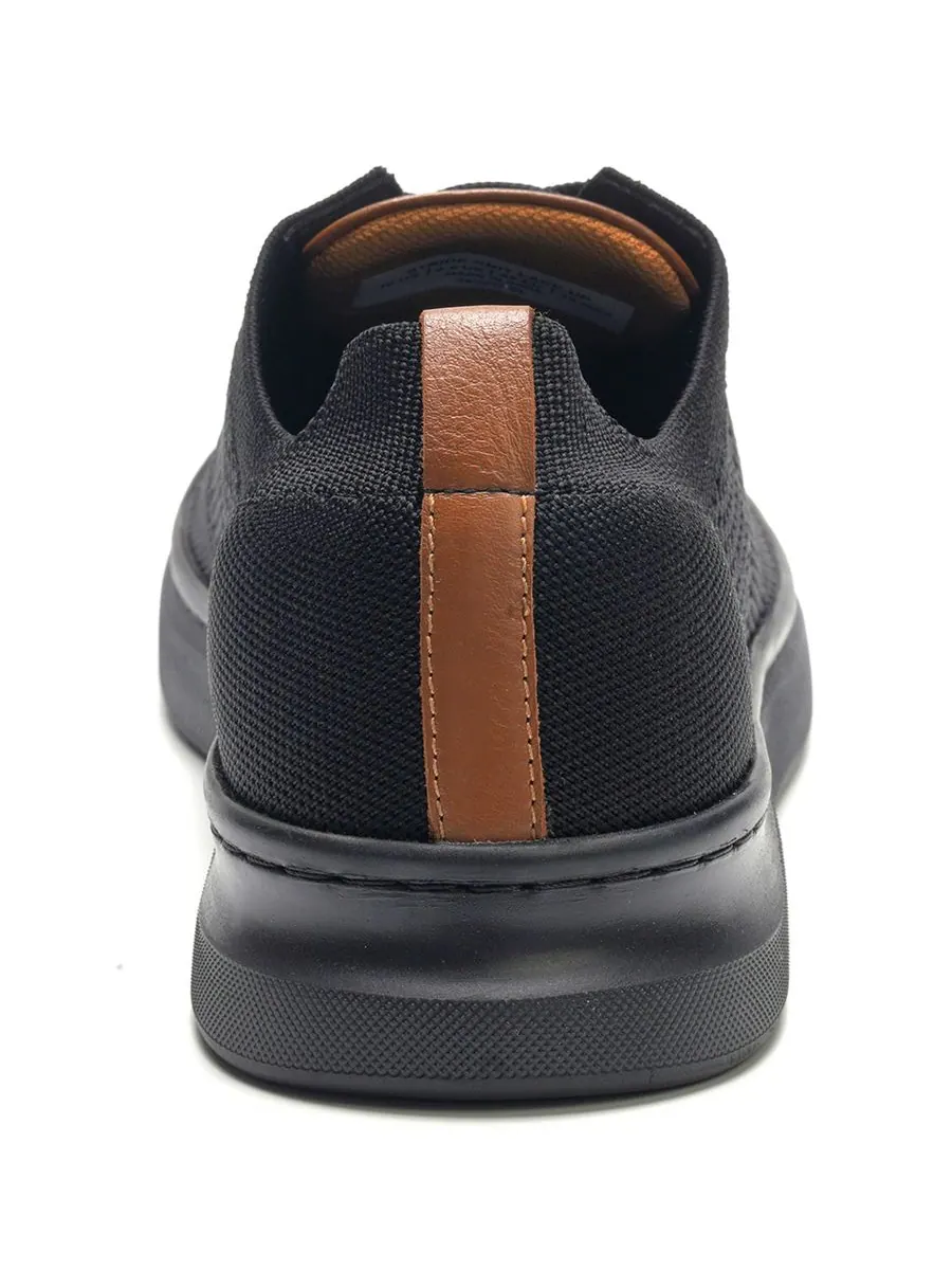Мужские вязаные кроссовки Stride на шнуровке A Veer — изображение 3 из 6, черный