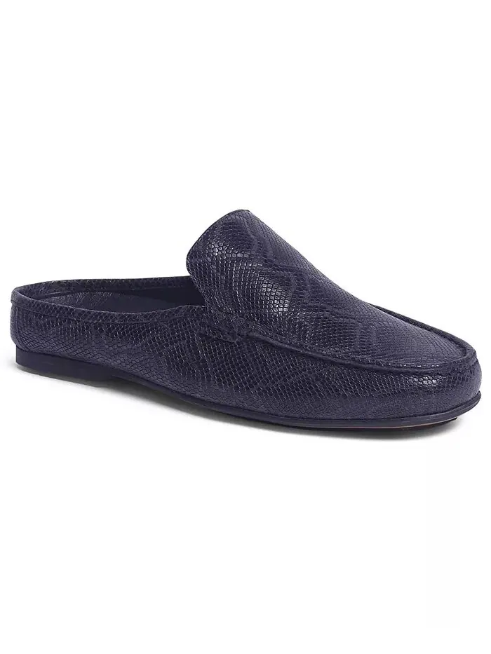 Мужские туфли Hector Mule Slip-On Carlos by Carlos Santana — синий