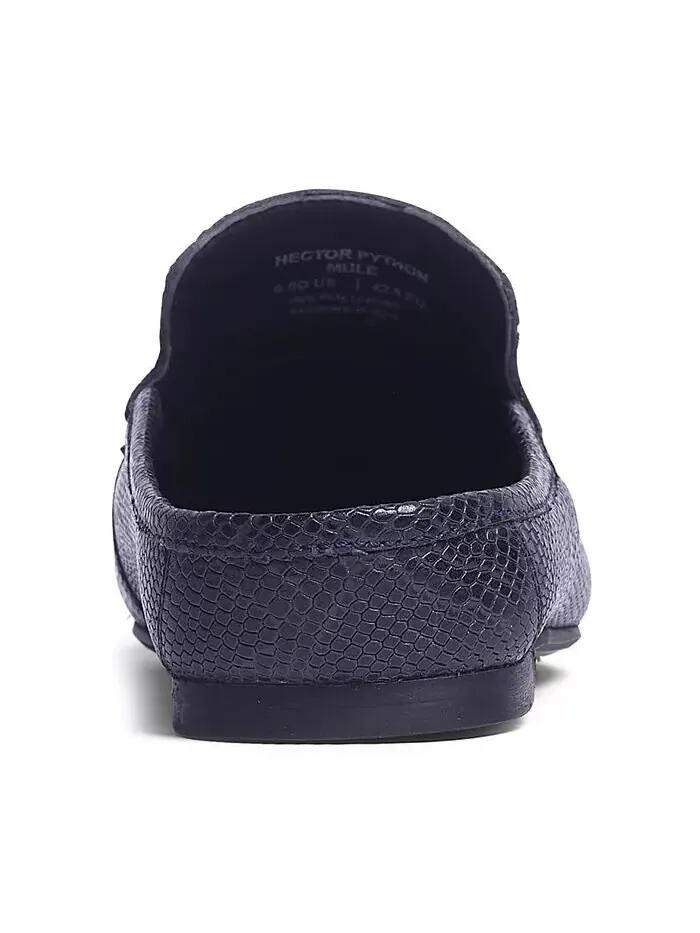 Мужские туфли Hector Mule Slip-On Carlos by Carlos Santana — изображение 5 из 5, темно-синий