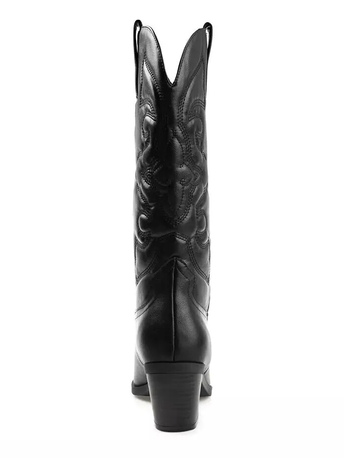 Женские сапоги Chantry Mid Shaft Western Journee Collection — изображение 3 из 6, черный