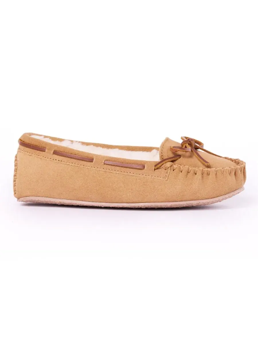 Женские тапочки Cally Minnetonka, корица — изображение 4 из 6