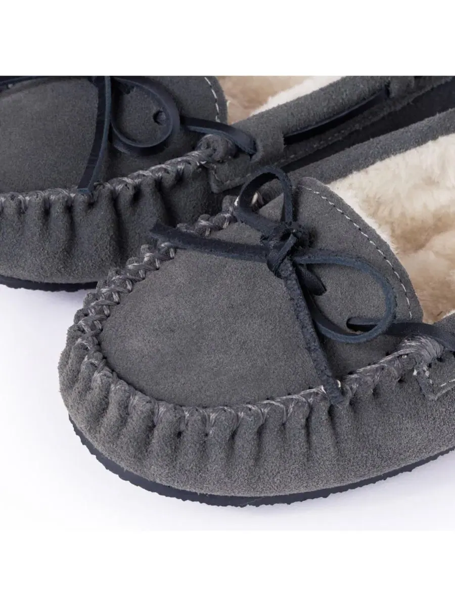 Женские тапочки Cally Minnetonka — изображение 4 из 5, серый