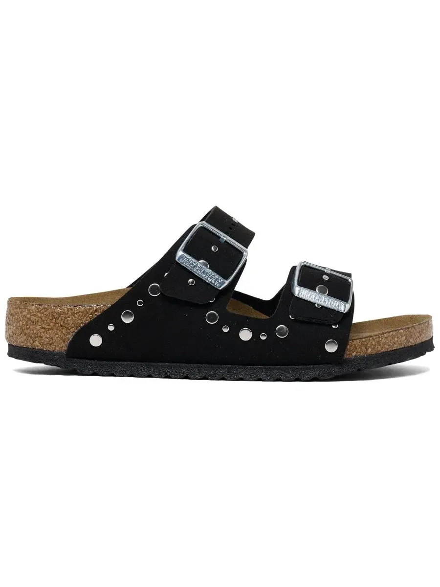 Сандалии-трапеции с заклепками Birkenstock — изображение 3 из 6, черный