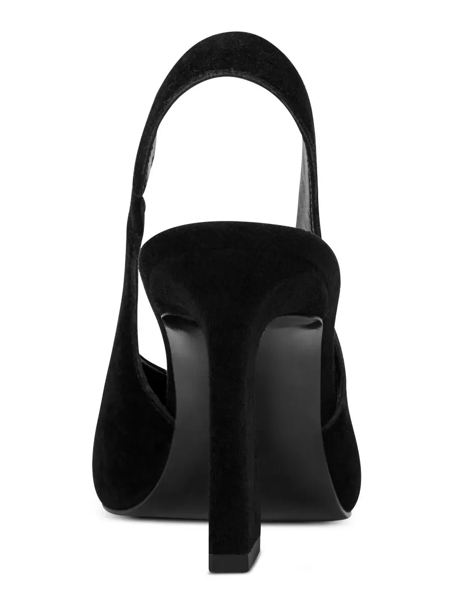 Туфли Lauryn Slingback на каблуке KARL LAGERFELD PARIS — изображение 3 из 5, черный
