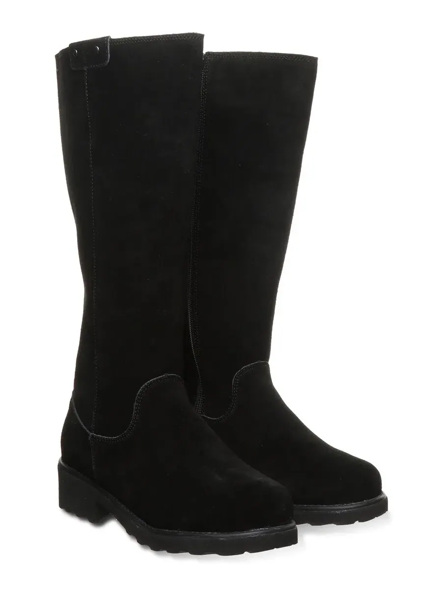 Сапоги-ботфорты Audrina Suede с каблуком BEARPAW — изображение 8 из 8, черный