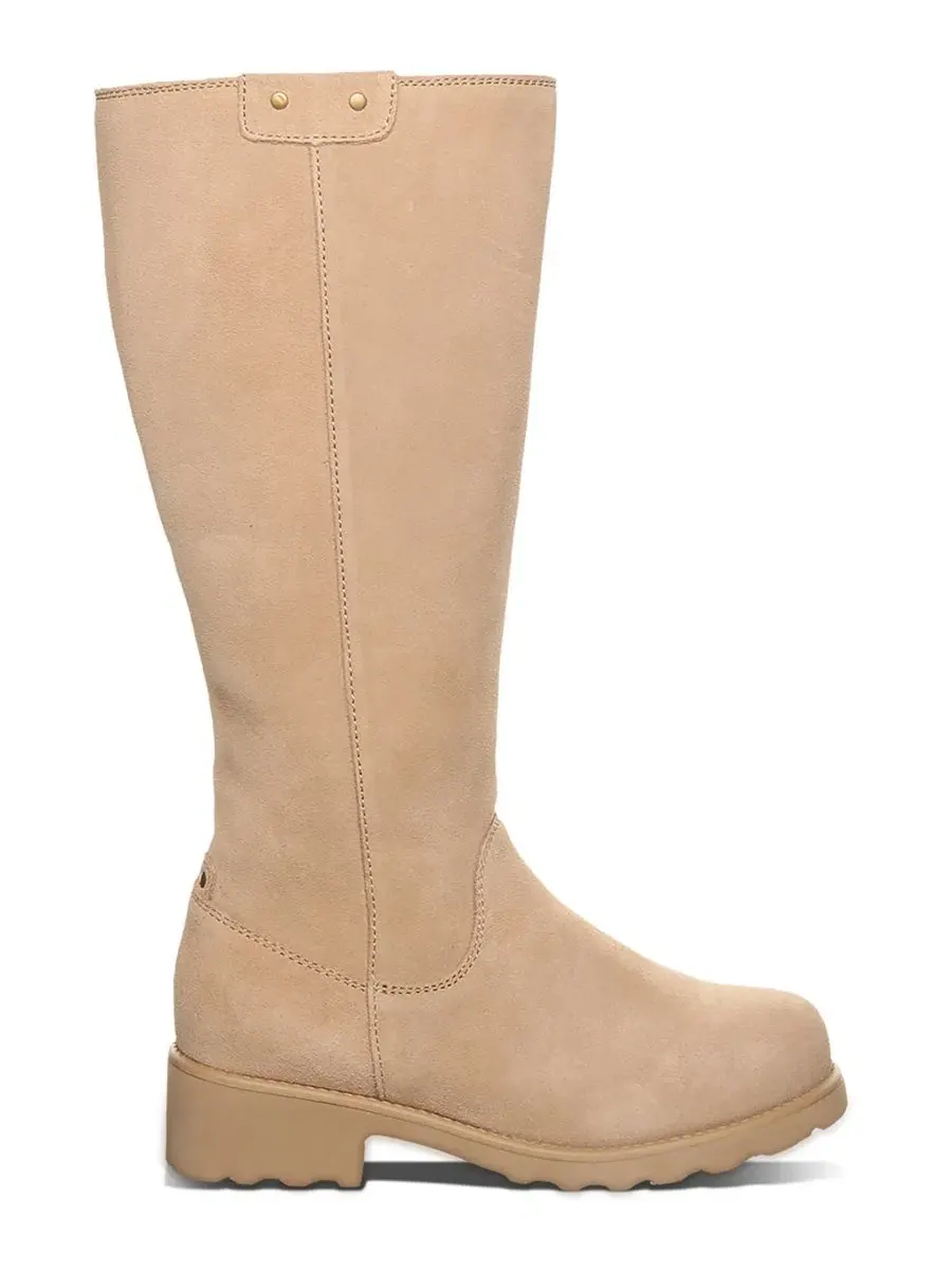 Женские сапоги-ботфорты Audrina Suede BEARPAW — изображение 2 из 8, коричневый