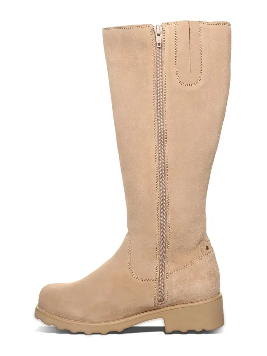 Женские сапоги-ботфорты Audrina Suede BEARPAW — изображение 6 из 8, коричневый