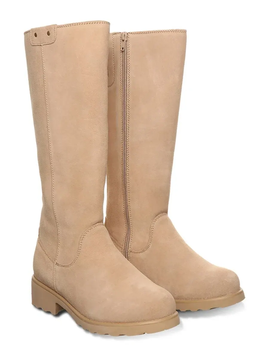 Женские сапоги-ботфорты Audrina Suede BEARPAW — изображение 8 из 8, коричневый