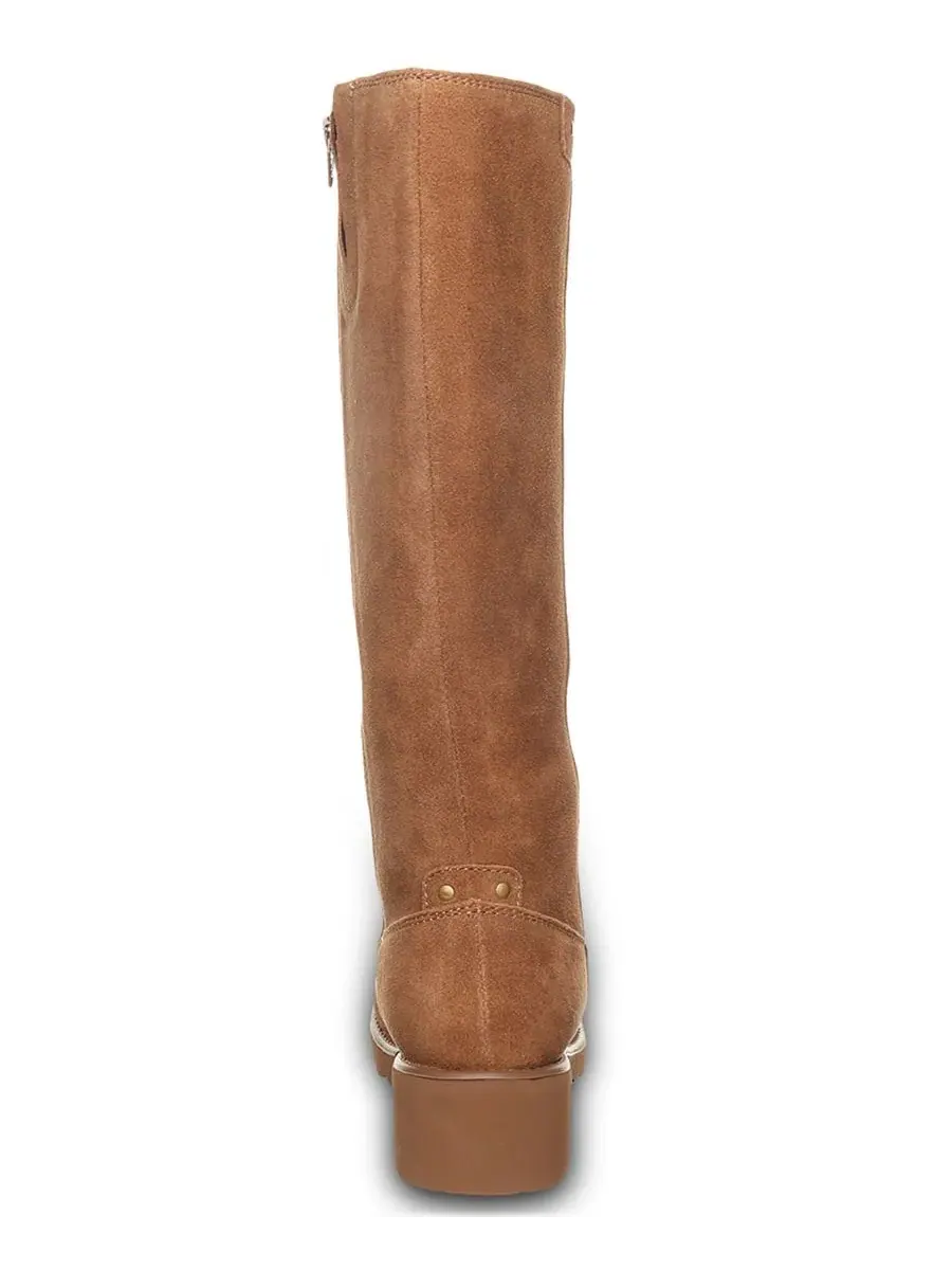 Женские сапоги Audrina Suede Knee-High BEARPAW — изображение 3 из 8, корица