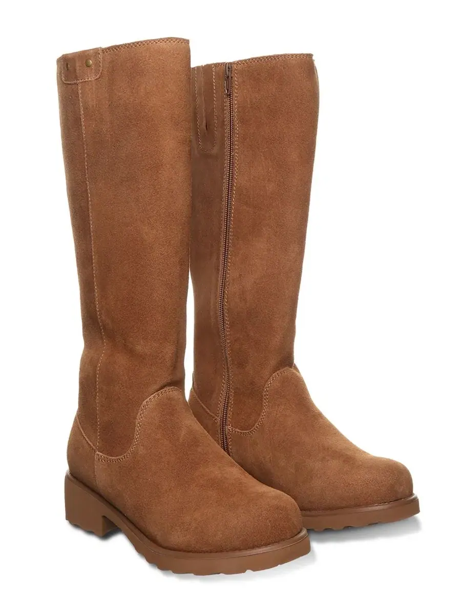 Женские сапоги Audrina Suede Knee-High BEARPAW — изображение 8 из 8, корица