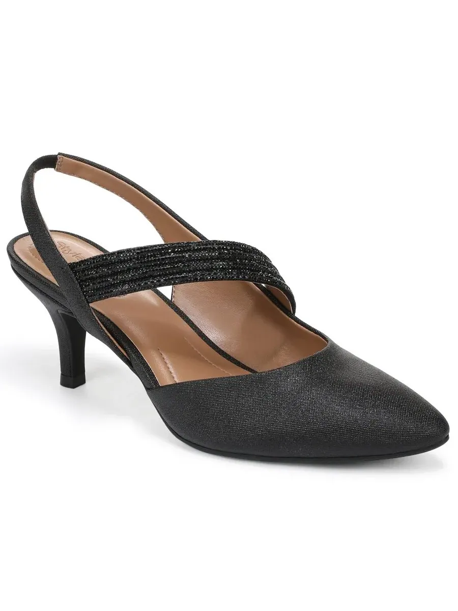 Туфли-лодочки Gisellee Slingback Closed Toe Pumps Style & Co — изображение 1 из 5, черный