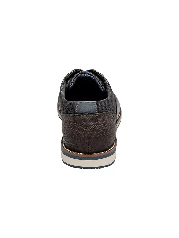 Мужские оксфорды Circuit Plain Toe на шнуровке Nunn Bush — изображение 3 из 7, черный мульти