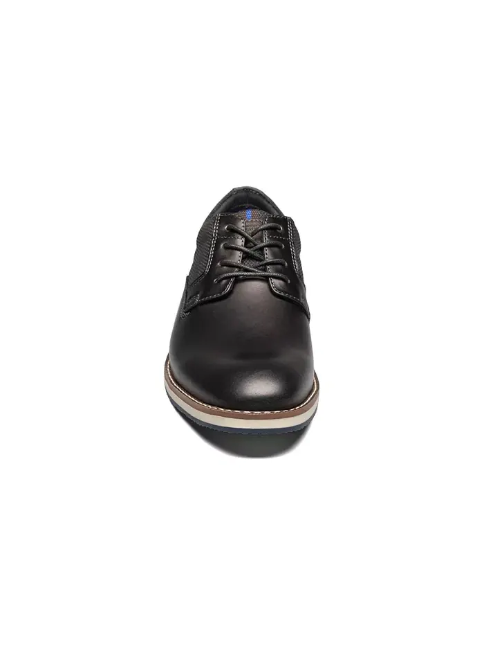 Мужские оксфорды Circuit Plain Toe на шнуровке Nunn Bush — изображение 4 из 7, черный мульти