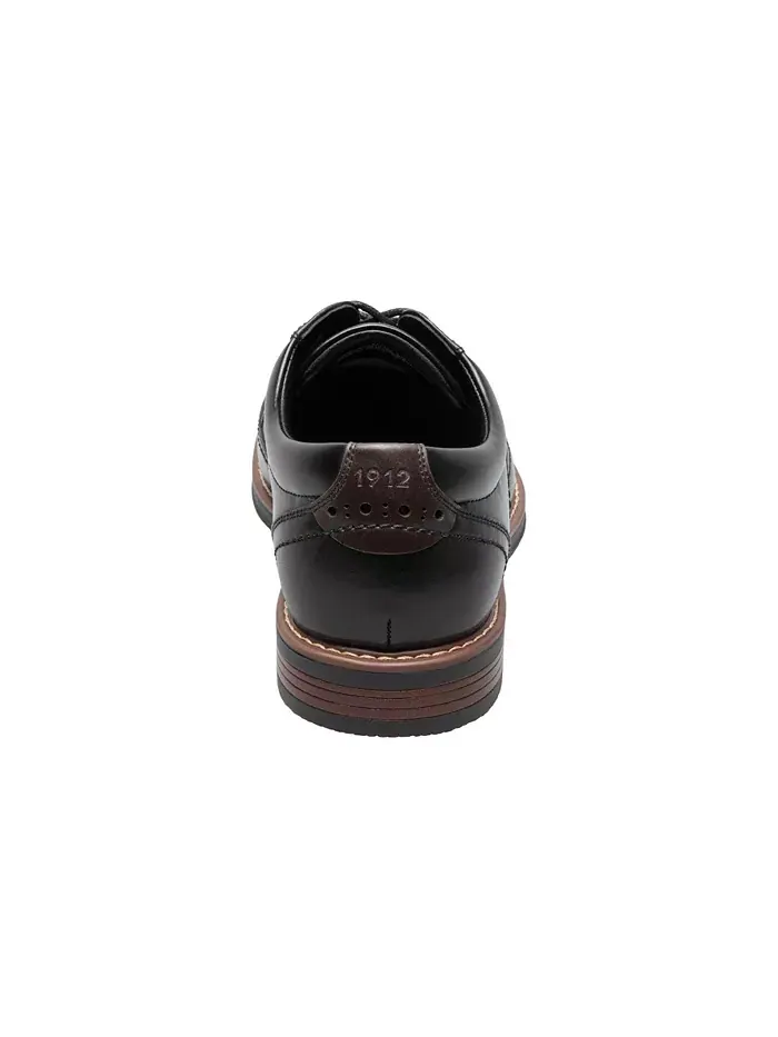 Мужские оксфорды Centro Flex Wingtip Nunn Bush — изображение 3 из 7, черный