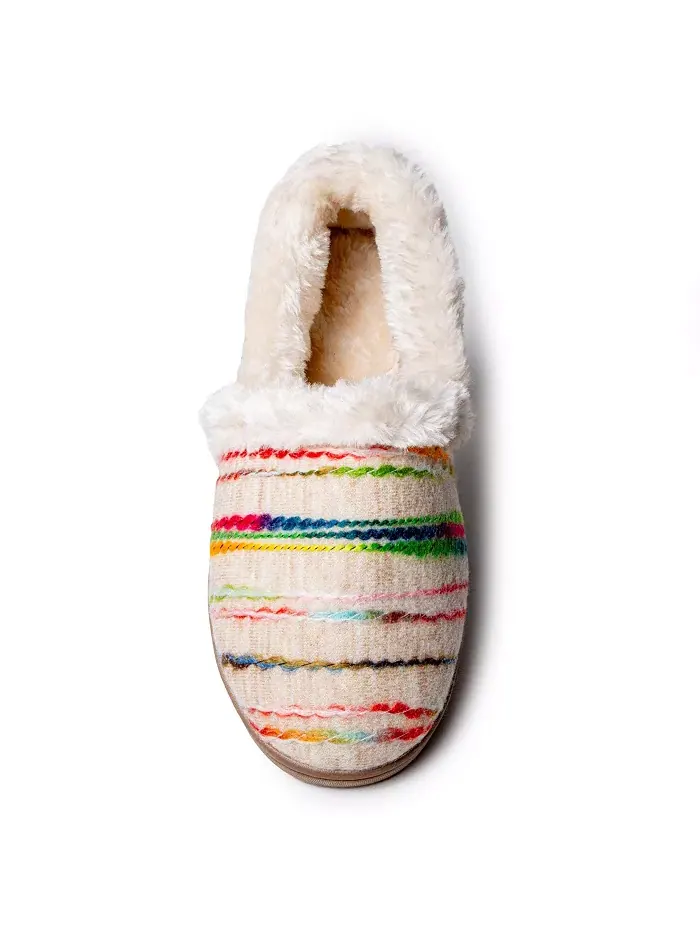 Женские тапочки Dina Minnetonka — изображение 2 из 4, кремовый мульти