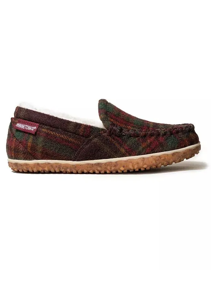 Женские тапочки Tempe Minnetonka — изображение 4 из 8, шоколад