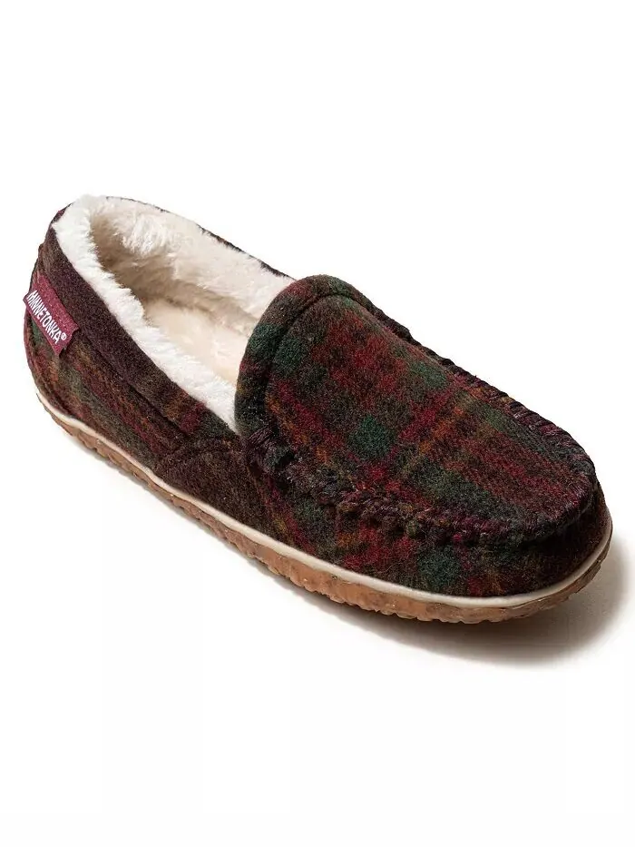 Женские тапочки Tempe Minnetonka — изображение 6 из 8, шоколад