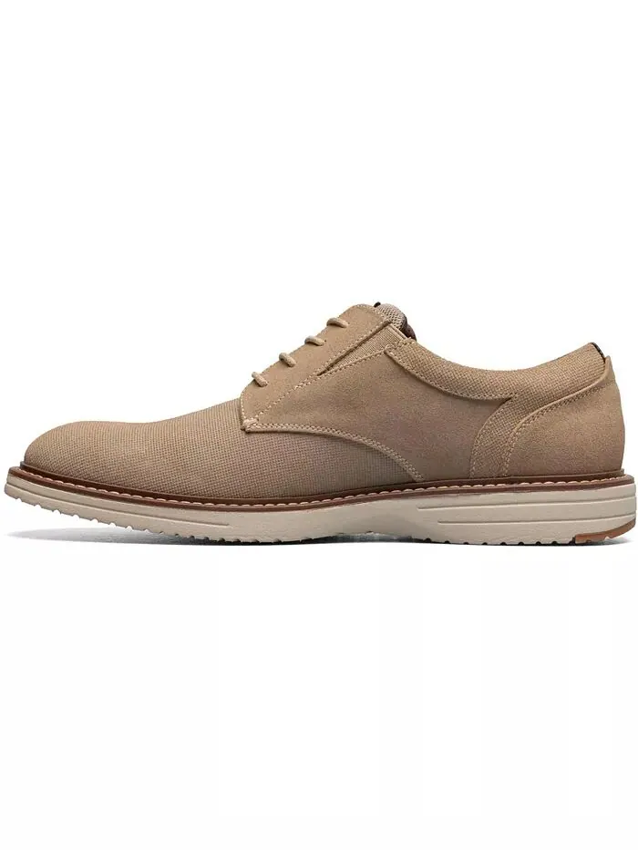 Мужские оксфорды Griff Plain Toe Nunn Bush — изображение 5 из 7, серый