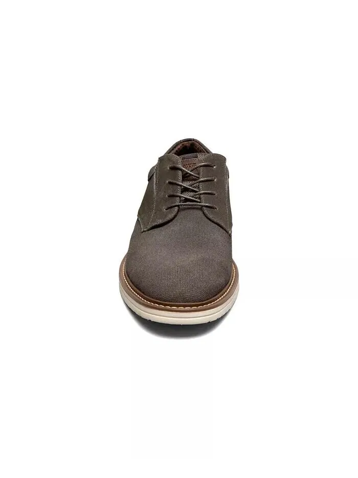 Мужские оксфорды Griff Plain Toe Nunn Bush — изображение 2 из 7, серый