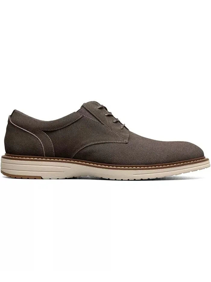 Мужские оксфорды Griff Plain Toe Nunn Bush — изображение 4 из 7, серый