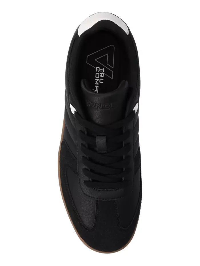 Мужские кроссовки Pele Comfort Low Top Flexible Court Vance Co. — изображение 4 из 5, черный